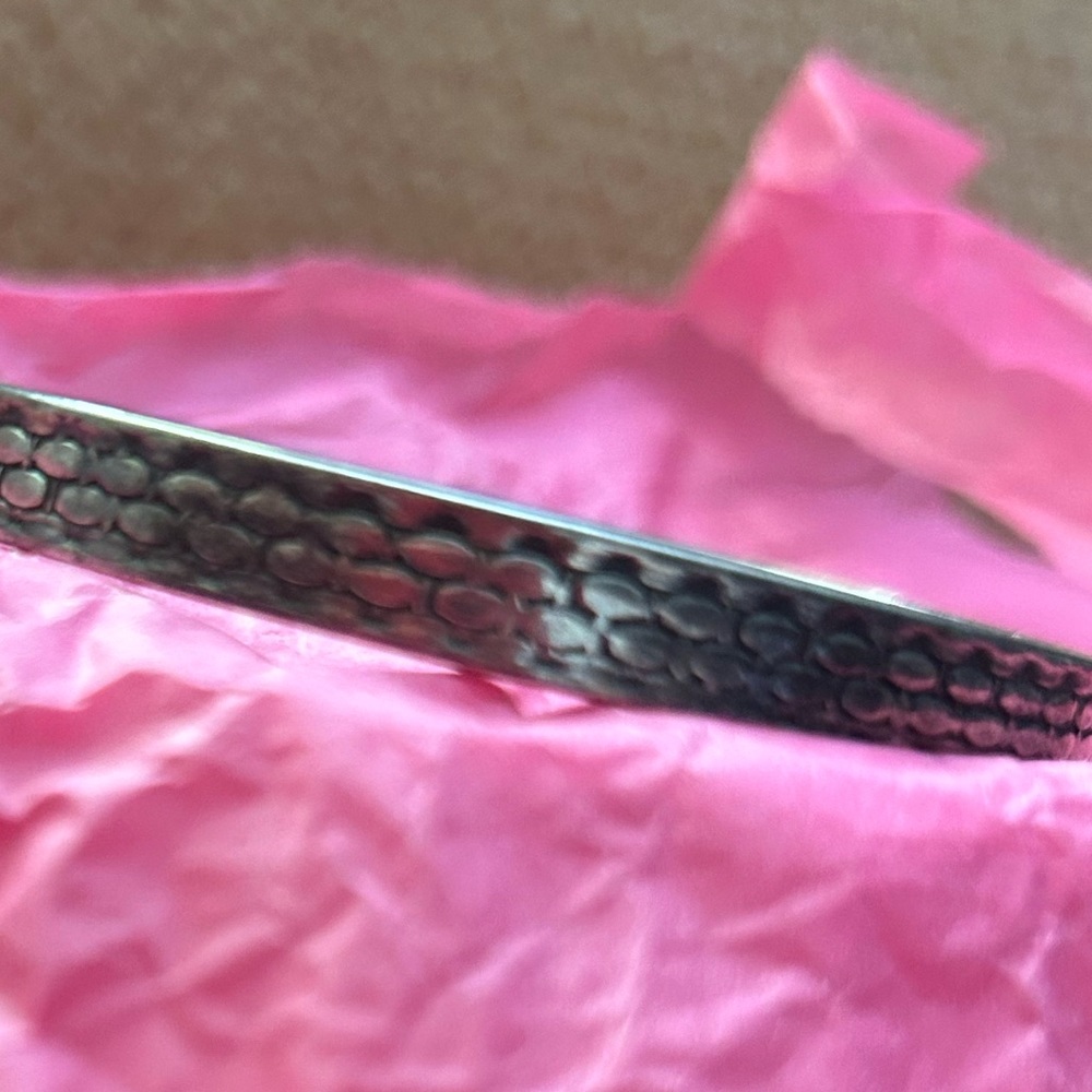 * Vintage BEAU Sterling Silver Bangle Bracelet *